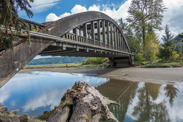 A bridge near Hood Canal in Washington State