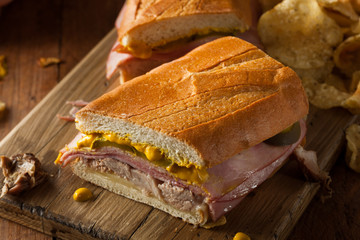 Homemade Traditional Cuban Sandwiches © Brent Hofacker