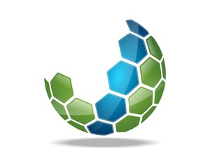 Fototapeta premium Techno Globe