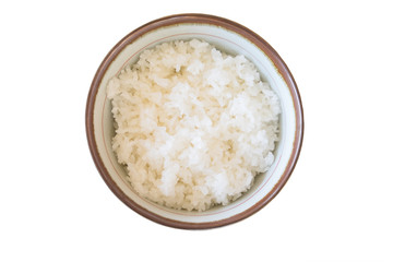 Rice in a bowl