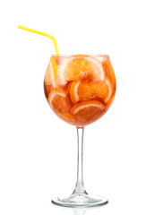 pitcher with a refreshing drink with lemon orange and kiwi 