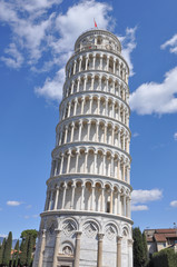 Fototapeta na wymiar Pisa tower in Italy