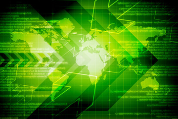 Fototapeta premium World Map Business Background
