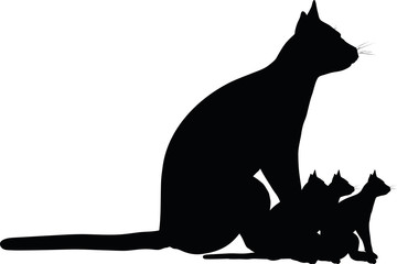 cat silhouette