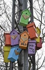 Vogelhäuschen - Kunst