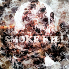 smoke kill abstract background