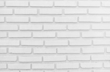 White misty brick wall for background or texture