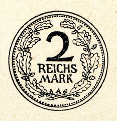 2 Reichsmark (1925 type)