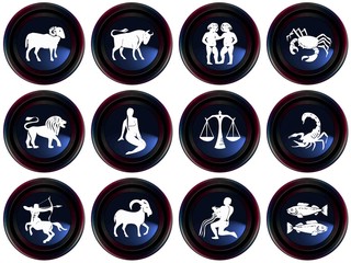 Plaque signes du zodiaque