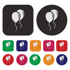Party icon / Balloon icon