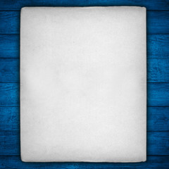 vintage white sheet of paper