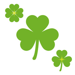 Green Shamrock Symbols