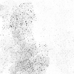 Molecule structure, white background for communication, vector