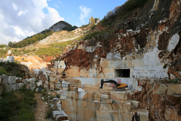 Marble quarry