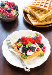 Sweet waffles