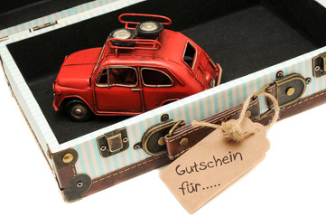 Fototapeta premium koffer 