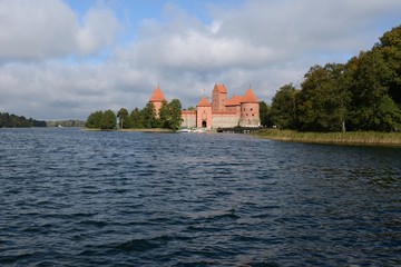 Fototapeta premium Medieval castle in Trakai