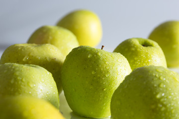 Green apples