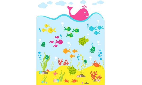 Sea Life Background 