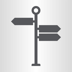 Signpost icon