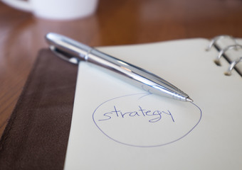 strategy wording in the book