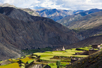Village in Dolpo region, Nepal