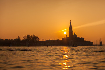 Sunset in Venice