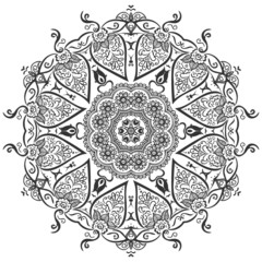 circular pattern of indian