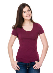 Obraz premium Caucasian woman portrait