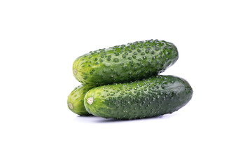 Three cucumber