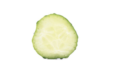 Sliced cucumber