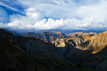 Himalaya Mountain landscape in Dolpo region, Nepal