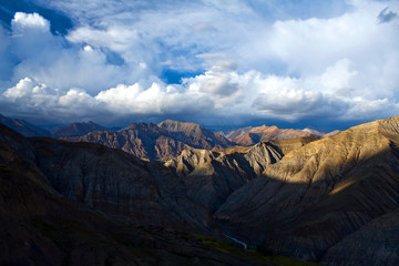 Fototapeta na wymiar Himalaya Mountain landscape in Dolpo, Nepal