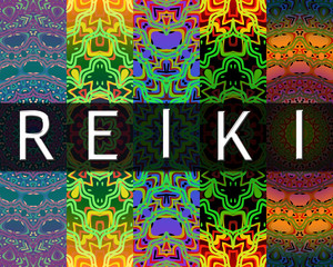 Colorful  reiki design