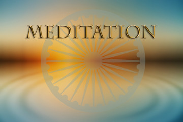 Beautiful meditation design - 82647550