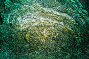 large stone texture with stains green color
