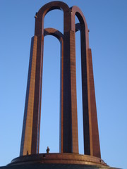 National heroes memorial in Carol park in Bucharest