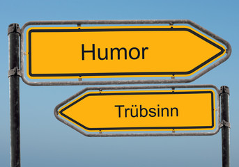 Strassenschild 39 - Humor