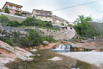 Fototapeta na wymiar Font de Rabosa (Beceite, Teruel - España).