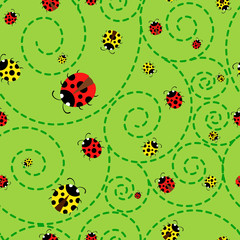 Ladybugs pattern