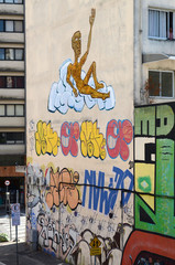 Graffiti in Sao Paulo, Brazil