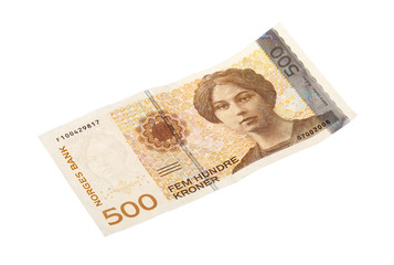 Norwegian 500 krona banknote