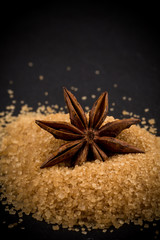tropical brown sugar, anise