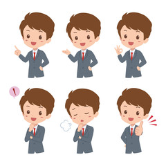 ビジネスマン　バリエーション