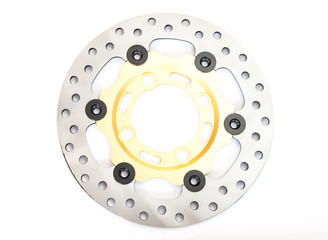 Isolated new disc brake for motorcycle