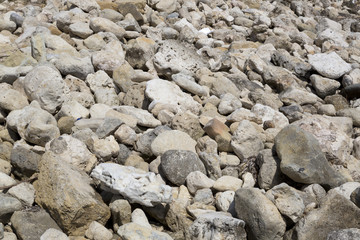 Texture di sassi e rocce