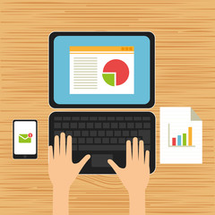 Business plan Vector Design Illustration