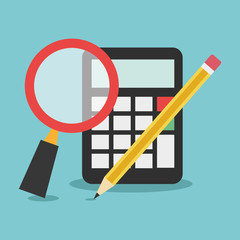 Financial Vector Design Illustration