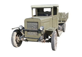 Soviet old truck Uralzis