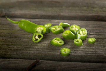 Chopped Fresh green chilli pepper